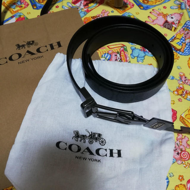 COACH F64825 リバーシブル ベルト☆正規品