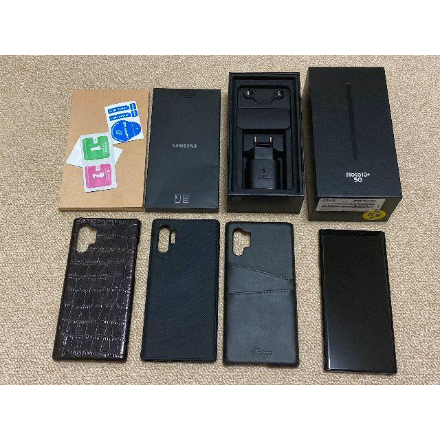 SAMSUNG - 超美品 Samsung Galaxy Note10+ 5G 256Gb ブラック
