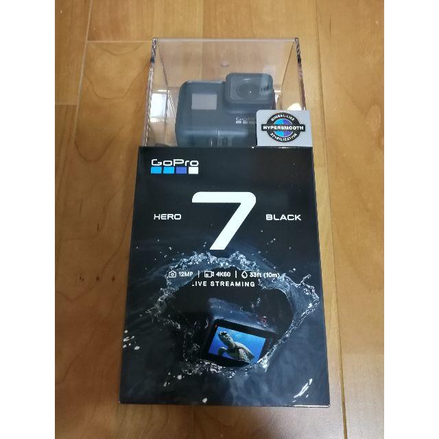 偉大な 新品未開封 通販 GoPro GoPro HERO7 保証書あり Black HERO7 ...