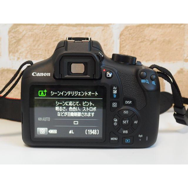 Canon(キヤノン)の猫様専用Canon Kiss X80 Wi-fi搭載 SDカード付 スマホ/家電/カメラのカメラ(デジタル一眼)の商品写真