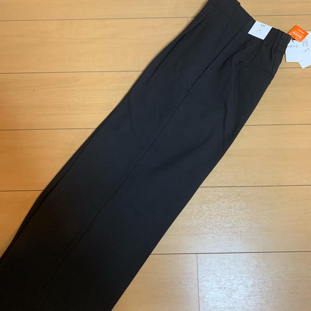 PLST(プラステ)のウォームリザーブ  ワイドパンツ ブラック XS レディースのパンツ(その他)の商品写真