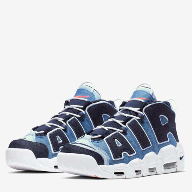 NIKE(ナイキ)のNike AIR MORE UPTEMPO 96 QS モアテン デニム27.5 メンズの靴/シューズ(スニーカー)の商品写真