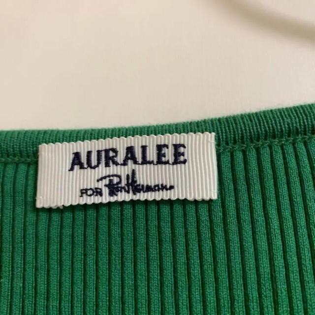 【新品・未使用】AURALEE オーラリー　ロンハーマン　リブカットソー