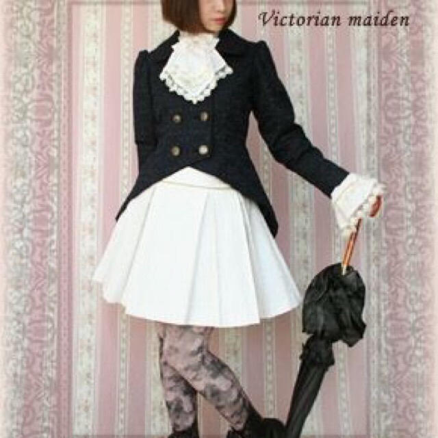 Victorian maiden(ヴィクトリアンメイデン)の【ヴィクトリアンメイデン】*スワロウテイルセレモニージャケット+ハット レディースのジャケット/アウター(テーラードジャケット)の商品写真