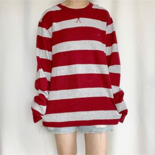 トミーヒルフィガー(TOMMY HILFIGER)のTOMMY HILFIGER ボーダー長袖TEE(Tシャツ/カットソー(七分/長袖))