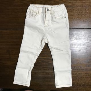 エイチアンドエム(H&M)の【タグ外しのみ/送料込】Boys 白 パンツ H&M 2歳 92cm(パンツ/スパッツ)