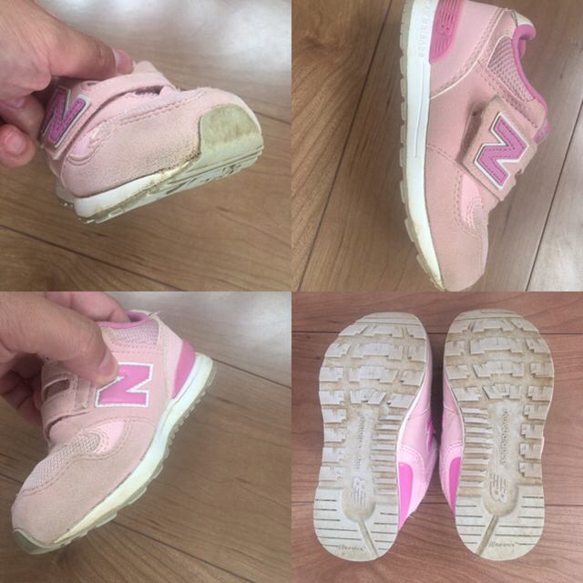 New Balance(ニューバランス)のニューバランス15.5cm【中古】 キッズ/ベビー/マタニティのキッズ靴/シューズ(15cm~)(スニーカー)の商品写真