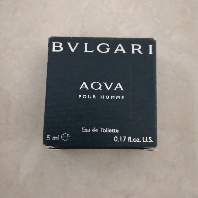 BVLGARI(ブルガリ)のBVLGARI　AQUA5ml　未使用 コスメ/美容の香水(ユニセックス)の商品写真
