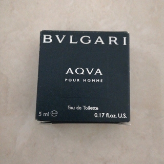 ブルガリ(BVLGARI)のBVLGARI　AQUA5ml　未使用(ユニセックス)