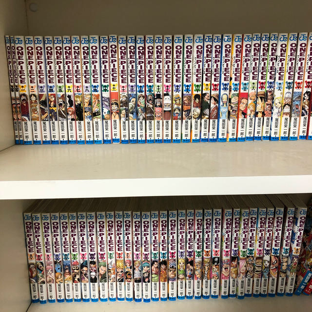 集英社(シュウエイシャ)の美品でお得♪ ONE PIECE 1〜93 全巻セット&零巻2冊&オマケ4冊 エンタメ/ホビーの漫画(全巻セット)の商品写真