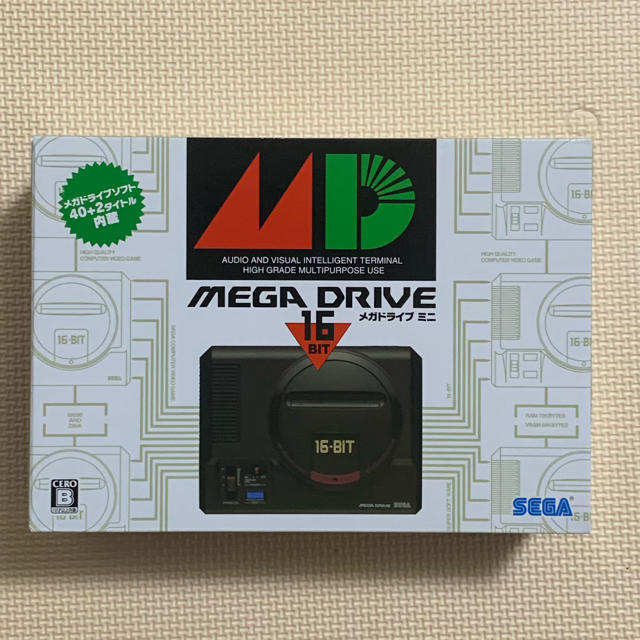 メガドライブ ミニ コントローラ1個付き MEGA DRIVE