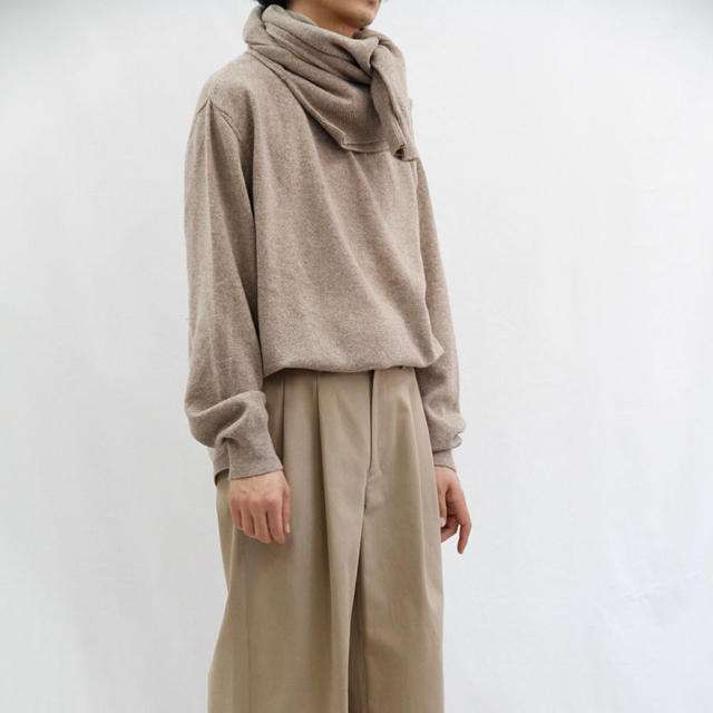 新しいブランド knit URU 18aw ニットベストの通販 ニットポロ