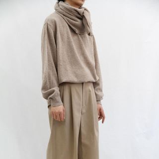 コモリ(COMOLI)のURU 18aw ニットポロ(ニット/セーター)