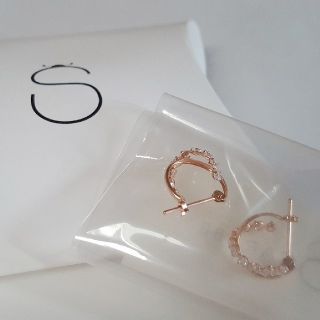 ピンクゴールドピアス(ピアス)