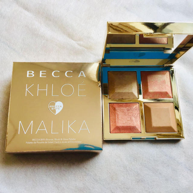 BECCA X KHLOE 限定フェイスカラーパレットベッカX クロエ 1