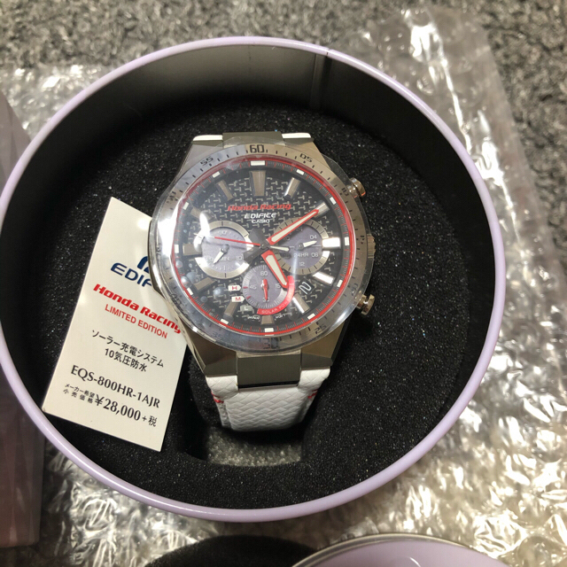 激安通販できます 新品 カシオ EDIFICE エディフィス Honda Racing F1 