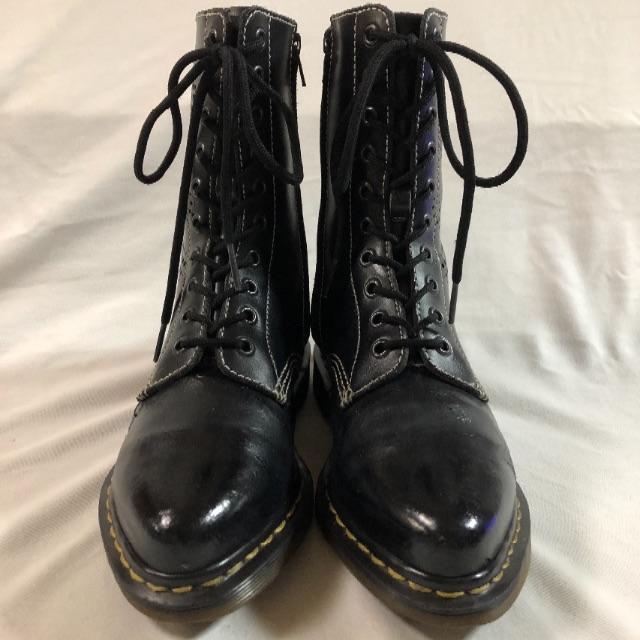 クマパック Dr.Martens ドクターマーチンスカル模様サイドジップの通販 by