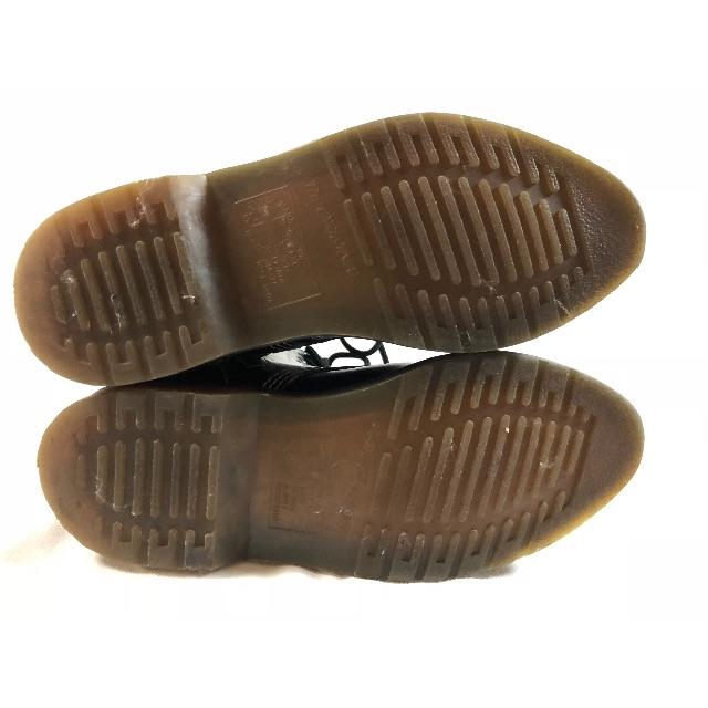 Dr.Martens - 美品 ドクターマーチンスカル模様サイドジップの