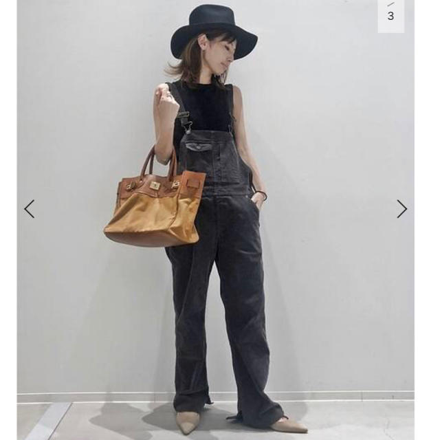 L'Appartement DEUXIEME CLASSE(アパルトモンドゥーズィエムクラス)のSTAMMBAUM Corduroy Overall 新品 36 レディースのパンツ(サロペット/オーバーオール)の商品写真