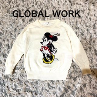 グローバルワーク(GLOBAL WORK)のGLOBAL WORK ミニーちゃん ニット Sサイズ グローバルワーク(ニット)