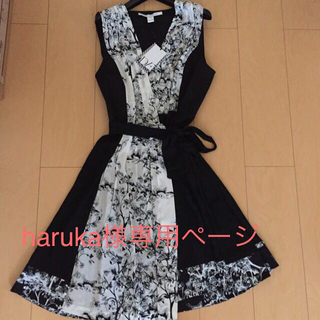 ダイアン♡ラップフレアワンピース ダイアン♡ラップフレアワンピース