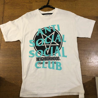 ネイバーフッド(NEIGHBORHOOD)のanti social social club × ネイバーフッド Tシャツ M(Tシャツ/カットソー(半袖/袖なし))