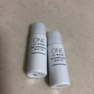 コーセー(KOSE)のONE BY KOSE メラノショット   ホワイト 9ml×2本(美容液)