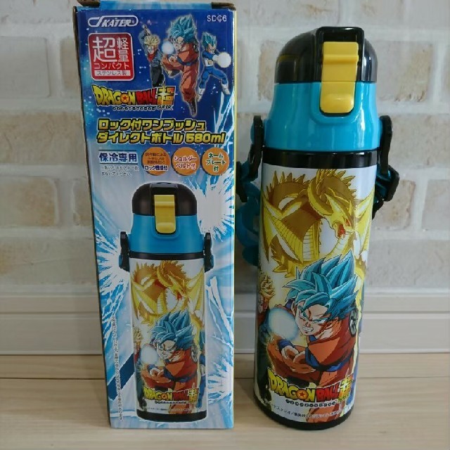 ドラゴンボール(ドラゴンボール)のドラゴンボール 新品 超軽量 ダイレクトステンレスボトル 580ml キッズ/ベビー/マタニティの授乳/お食事用品(水筒)の商品写真