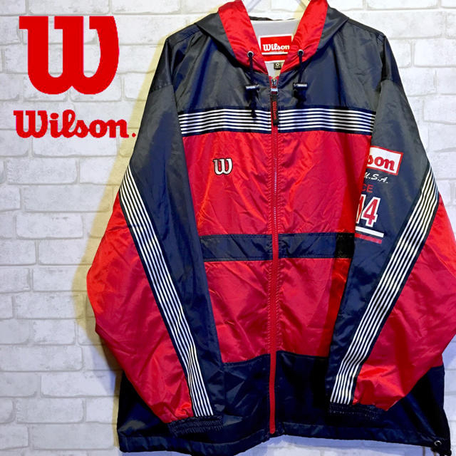 wilson(ウィルソン)の【Wilson】SINCE 1914 ナイロンジャケット サイズO【XLサイズ】 メンズのジャケット/アウター(ナイロンジャケット)の商品写真