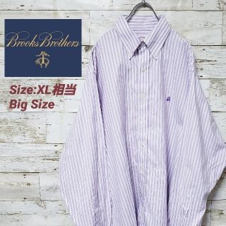 ブルックスブラザース(Brooks Brothers)の《Sun Fix様専用》ブルックスブラザーズ 刺繍ロゴ ストライプシャツ(シャツ)