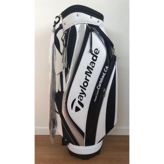 テーラーメイド(TaylorMade)の新品 テーラーメイド キャディバッグ 軽量 9型 47インチ CBZ80 白(バッグ)