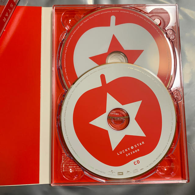 SHINee(シャイニー)のLUCKY🍎STAR（初回生産限定盤 CD+DVD） エンタメ/ホビーのCD(K-POP/アジア)の商品写真