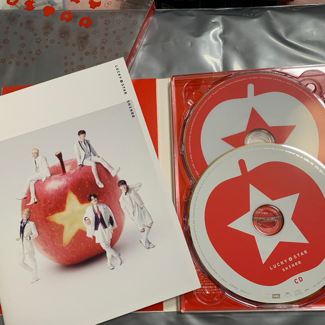 SHINee(シャイニー)のLUCKY🍎STAR（初回生産限定盤 CD+DVD） エンタメ/ホビーのCD(K-POP/アジア)の商品写真