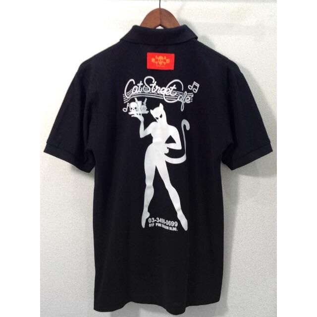 【CREAM SODA】ポロシャツ　黒 メンズのトップス(ポロシャツ)の商品写真