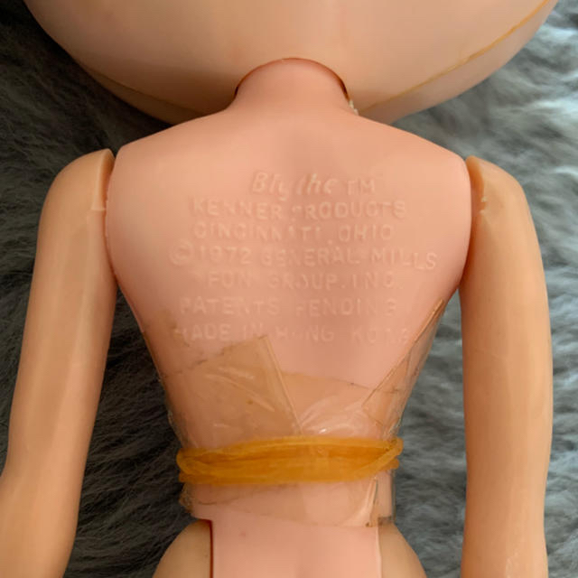 1972 Kenner Blythe ケナーブライス 黒髪 7行 1972 Kenner Blythe ケナーブライス 黒髪 7行