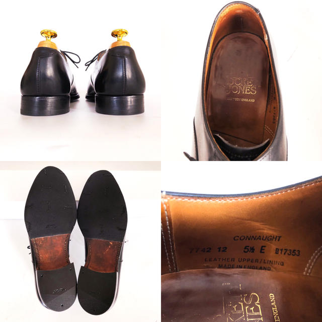 78. CROCKETT&JONES CONNAUGHT コノート 5 1/2E 3