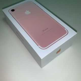 アップル(Apple)のiPhone 7 Rose Gold 32 GB auの箱、付属品(その他)