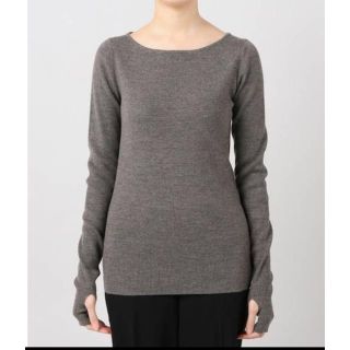 アパルトモンドゥーズィエムクラス(L'Appartement DEUXIEME CLASSE)のボートネック Rib Knit (ニット/セーター)