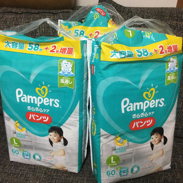 P&G(ピーアンドジー)のパンパース パンツL 168枚 キッズ/ベビー/マタニティのおむつ/トイレ用品(ベビー紙おむつ)の商品写真