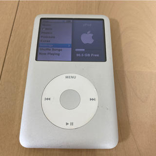 アップル(Apple)の【動作確認済み】iPod Classic Silver 160GB(ポータブルプレーヤー)