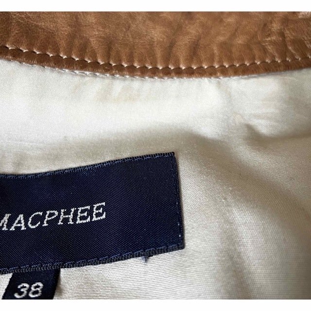 MACPHEE(マカフィー)のMACPHEEレザージャケット レディースのジャケット/アウター(その他)の商品写真