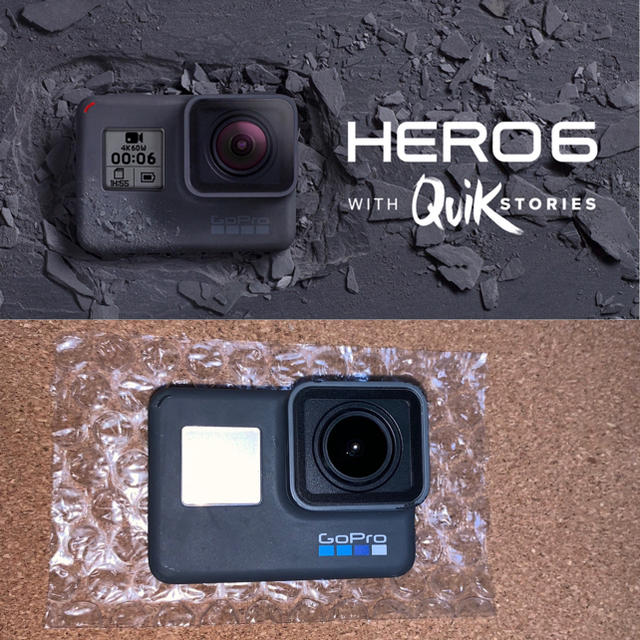 GoPro(ゴープロ)のGORRO HERO 6 スマホ/家電/カメラのカメラ(コンパクトデジタルカメラ)の商品写真
