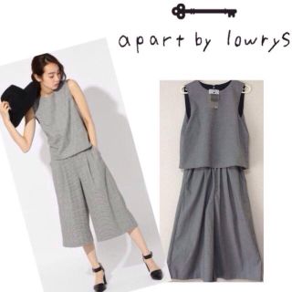 アパートバイローリーズ(apart by lowrys)の新品♡今季ガウチョサロペット(オールインワン)