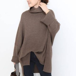 ドゥーズィエムクラス(DEUXIEME CLASSE)のDeuxieme Classe Oversized ribタートルネック(ニット/セーター)