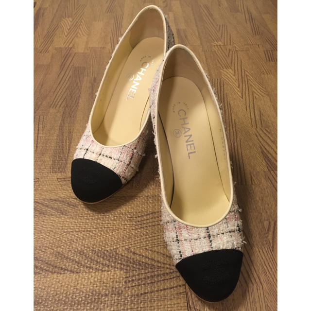 SALE❗️CHANEL♡ツイード パンプスレディース