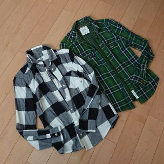 ユニクロ(UNIQLO)のUNIQLOユニクロH&M長袖シャツチェックSMレディース(シャツ/ブラウス(長袖/七分))