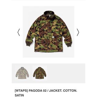 ダブルタップス(W)taps)のWTAPS 19SS PAGODA 02 M 新品未使用 本日中最終価格(ミリタリージャケット)