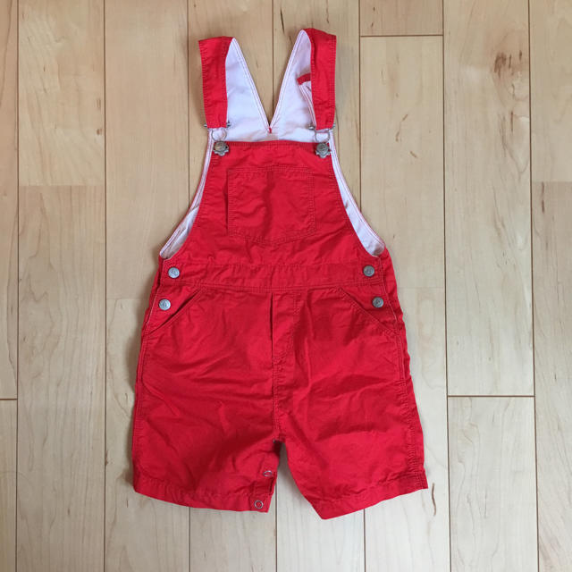 PETIT BATEAU(プチバトー)のプチバトー カバーオール 24month/86cm キッズ/ベビー/マタニティのキッズ服女の子用(90cm~)(ワンピース)の商品写真