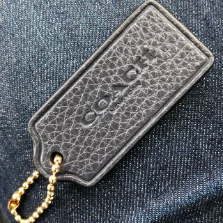 コーチ(COACH)のCOACH 革のタグ(チャーム)