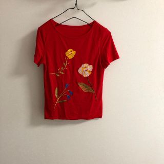 ビバユー(VIVAYOU)のVIVA YOU 刺繍Tシャツ(Tシャツ(半袖/袖なし))